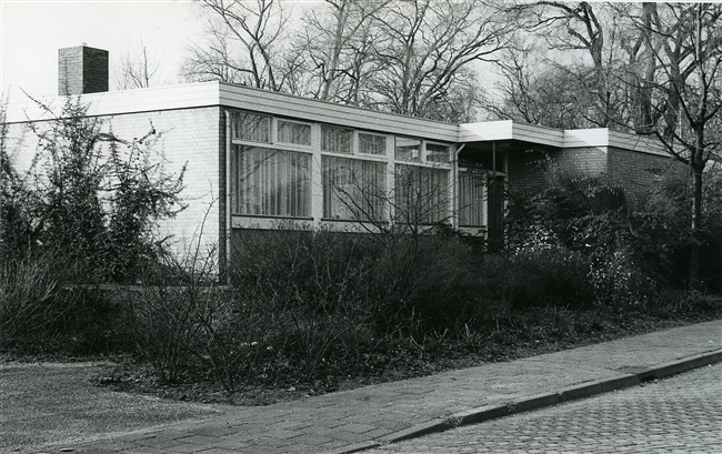 Kantoor van de provincie Zuid-Holland in Heerjansdam, 1972