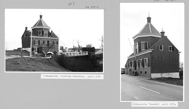 Oranjesluis in 's-Gravenzande, 1972