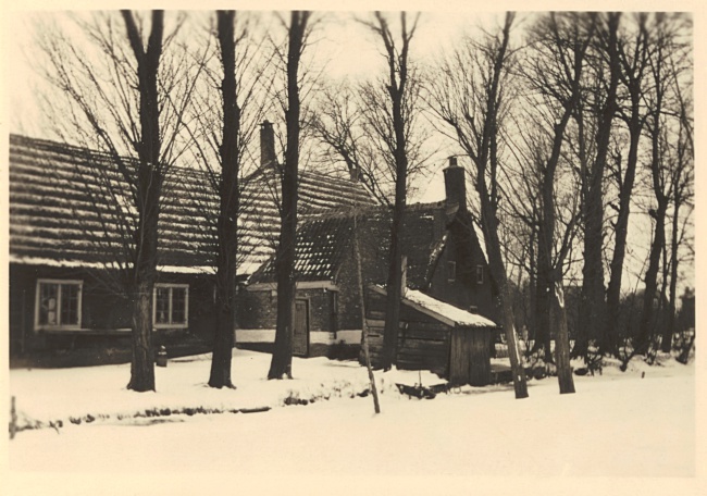 Boerderij De Hooghkamer in Voorschoten, 1947