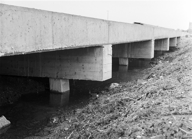 Provinciale weg S25/N207 Boskoop-Alphen aan den Rijn, 1956