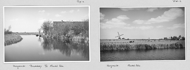 Boerderij aan de Noord Ade bij Hoogmade, 1947