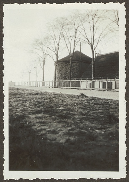 Oprit van de Wittert van Hooglandbrug in Hoogmade, 1933