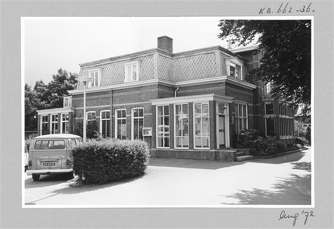 Gemeentehuis aan de Dorpsstraat 3 in Bleiswijk, 1972