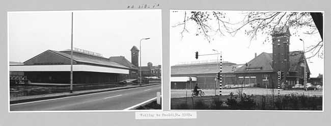 Fruit en groenten veiling in Poeldijk, 1969