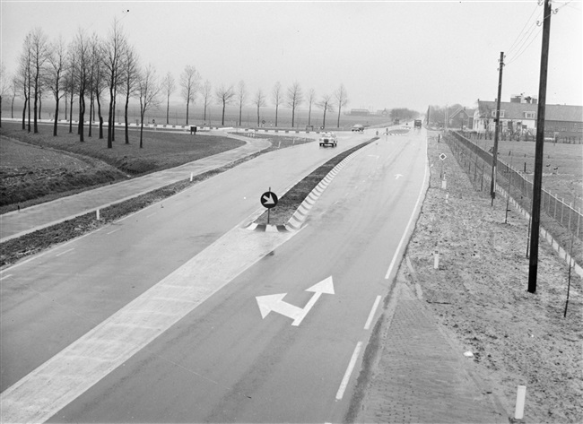 Hogeveenseweg/S22/N209 en Provincialeweg/N209, 1966