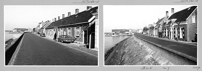 Oost Kinderdijk en hoofdwatering in Alblasserdam, 1972
