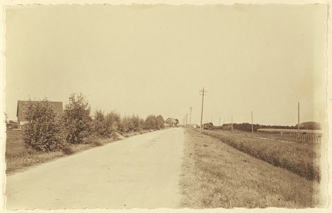 Wegverbetering van provinciale weg bij Brielle, 1929