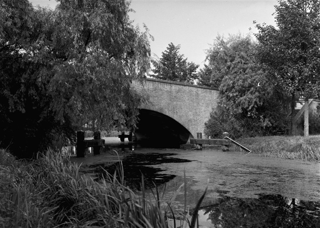 Brug over de Noordeloos in Noordeloos, 1965