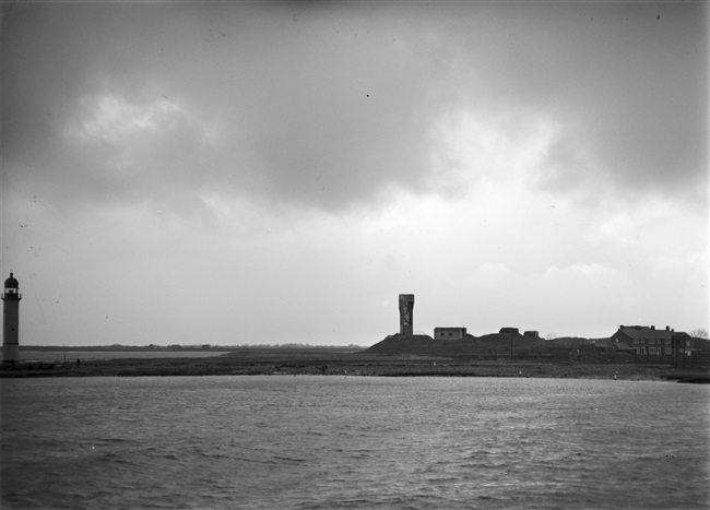 Het fort gezien vanaf een boot
