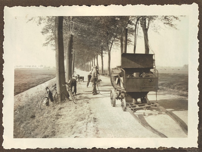 Verbetering Ripselaan tussen Rijpwetering-Nieuwe Wetering, 1932