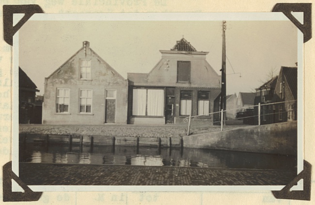 De provinciale weg in Delfgauw vóór de verbetering, 1926