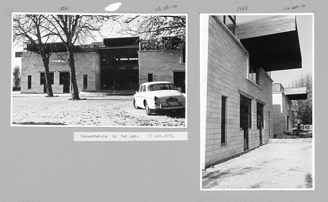 Gemeentehuis in Ter Aar, 1971