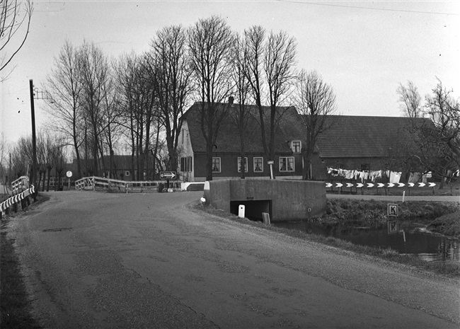 De (drijvende) weg nr. 29 tussen Stolwijk en Bergambacht