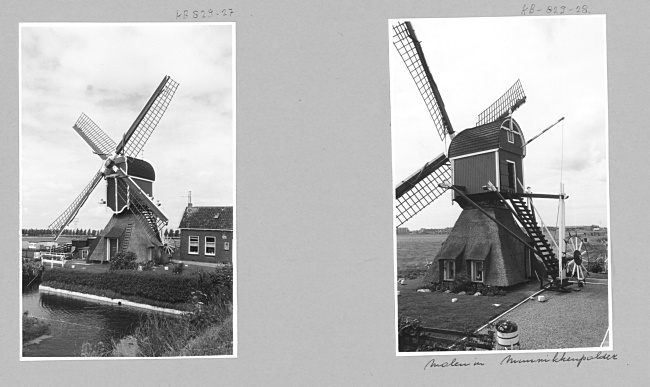 Munnikkenmolen in Leiderdorp, 1973