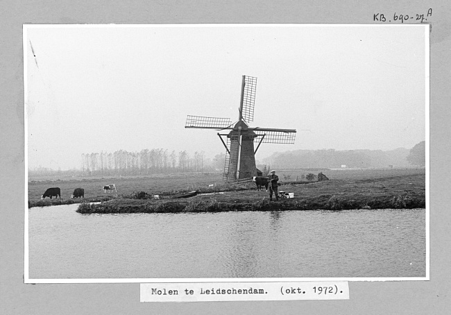 Knipmolen in Voorschoten, 1972