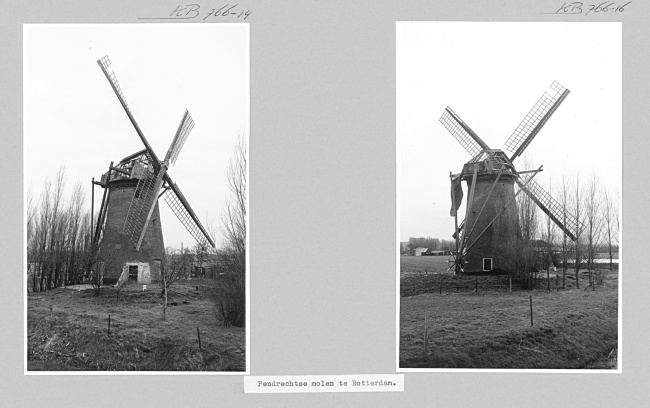 Pendrechtse Molen in Rotterdam, 1973