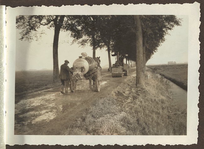 Verbetering Ripselaan tussen Rijpwetering-Nieuwe Wetering, 1932