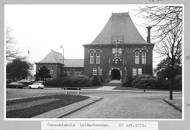 Gemeentehuis in Leidschendam, 1971