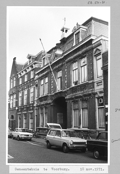 Gemeentehuis in Voorburg, 1971
