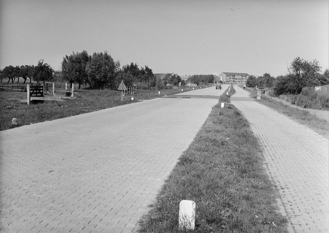 De provinciale weg tussen Krimpen aan den IJssel en Schoonhoven