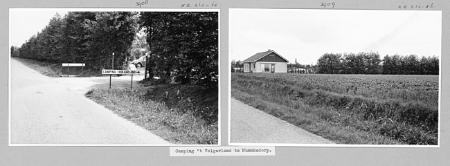 Camping 't Volgerland in Numansdorp, 1968