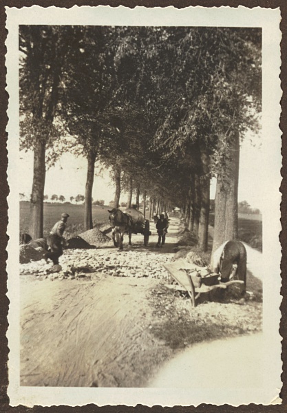 Verbetering Ripselaan tussen Rijpwetering-Nieuwe Wetering, 1932