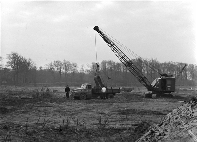 Het herstel van landgoed Nieuw Leeuwenhorst na oorlogsschade