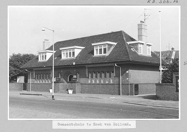 Gemeentehuis in Hoek van Holland, 1969