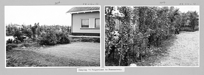 Camping 't Volgerland in Numansdorp, 1968