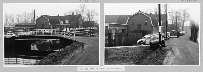 Autobedrijf De Groot in Noordeloos, 1970