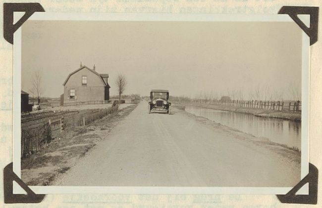 Katwijkerlaan in Pijnacker vóór de verbetering, 1926-1929
