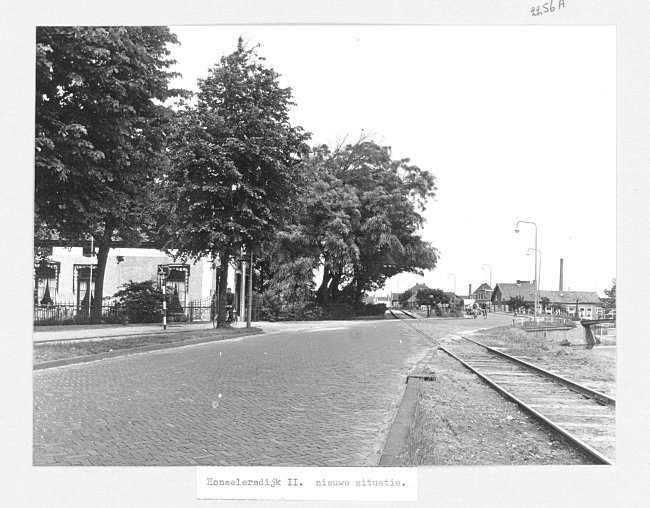 Dijkweg in Honselersdijk, 1960