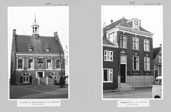 Gemeentehuizen in Ameide, 1969
